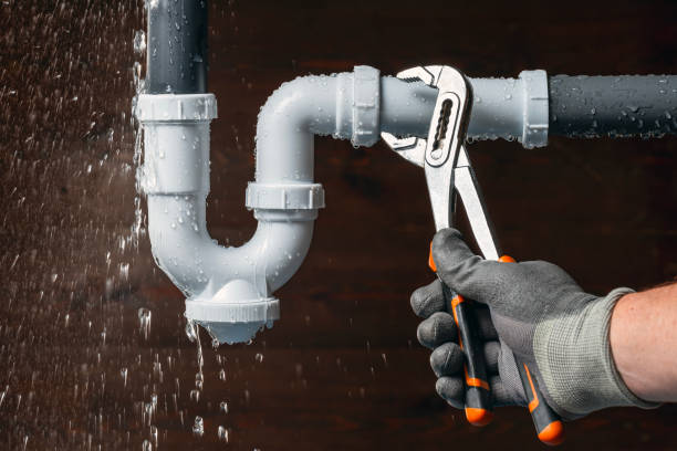 Professional Drain Cleaning technician working in Chatham, VA